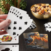 Firery Dragon en Knight Poker Kaarten-Personaliser Pokerkaarten (Insitu)
