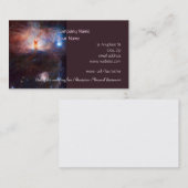 Fires of the Flame Nebula - NGC 2024 in Orion Visitekaartje (Voorkant / Achterkant)