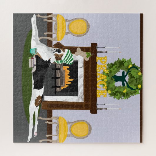 Fireside Coonhound Legpuzzel (Horizontaal)