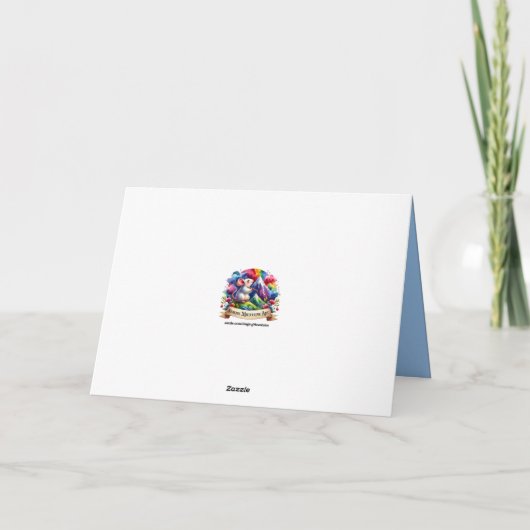 Fireside Faith Polar Beer Penguin Christmas Feestdagen Kaart (Achterkant)