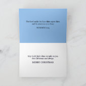 Fireside Faith Polar Beer Penguin Christmas Feestdagen Kaart (Binnen)