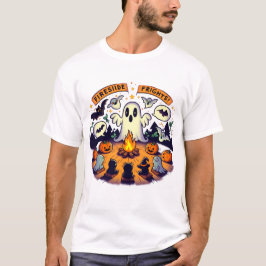 Fireside Frights | Halloween Tales Spooky Vibes T-shirt