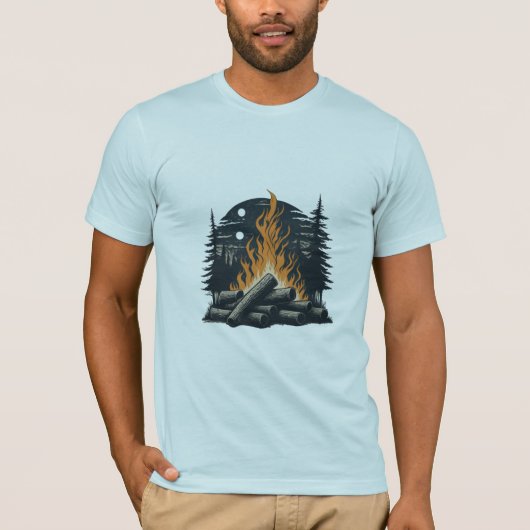 Fireside Stories Sketch T-shirt (Voorkant)