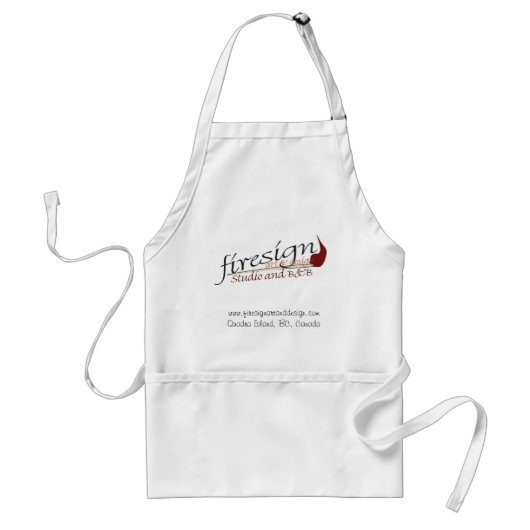 Firesign Studio apron Standaard Schort (Voorkant)
