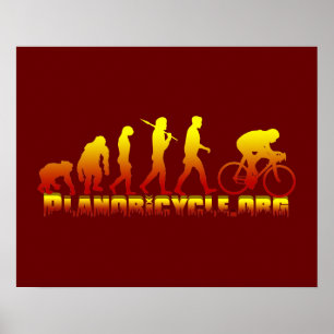 Firestarter Logo Plano Bicycle Association Poster