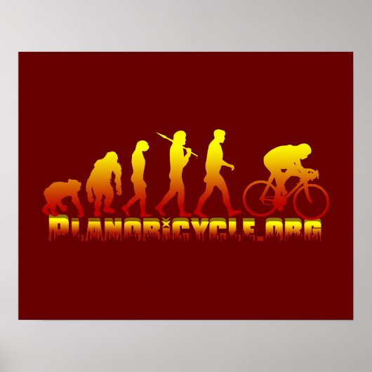 Firestarter Logo Plano Bicycle Association Poster (Voorkant)
