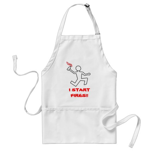 Firestarter (Running Riot) Standaard Schort (Voorkant)