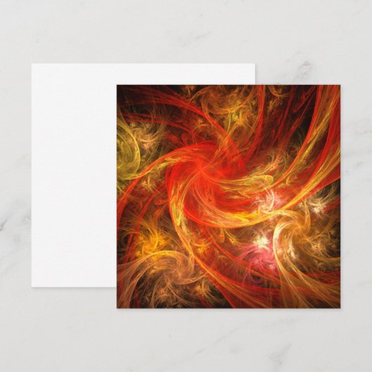 Firestorm Abstract Art (Voorkant / Achterkant)