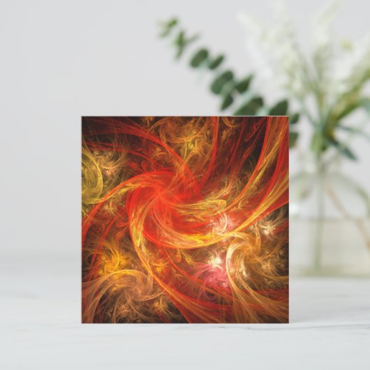 Firestorm Abstract Art (Staand voorkant)