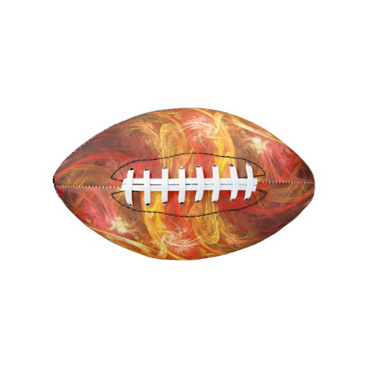 Firestorm Abstract Art American Football (Voorkant)