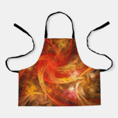 Firestorm Abstract Art Apron Schort (Voorkant)