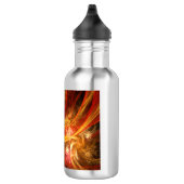 Firestorm Abstract Art Bottle Waterfles (Rechts)