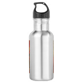 Firestorm Abstract Art Bottle Waterfles (Achterkant)