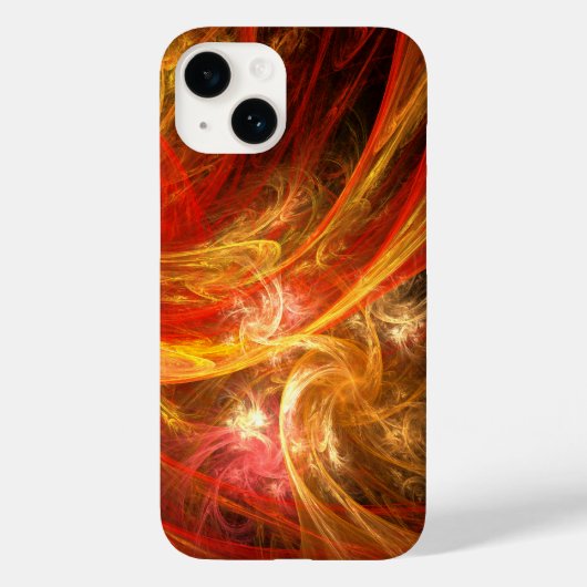Firestorm Abstract Art Case-Mate iPhone Case (Achterkant)