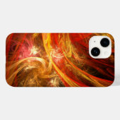 Firestorm Abstract Art Case-Mate iPhone Case (Achterkant (horizontaal))