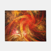 Firestorm Abstract Art Deurmat (Voorkant)