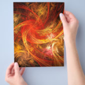 Firestorm Abstract Art Flyer (Hand)