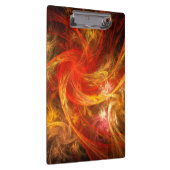 Firestorm Abstract Art Klembord (Rechts)