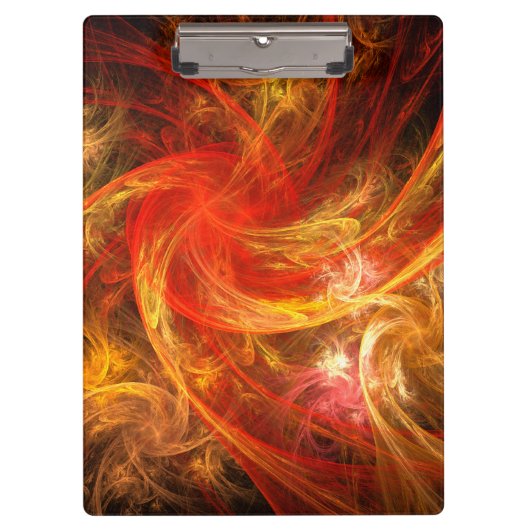 Firestorm Abstract Art Klembord (Voorkant)