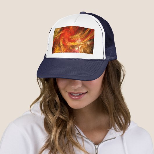 Firestorm Abstract Art Pet (In situ)