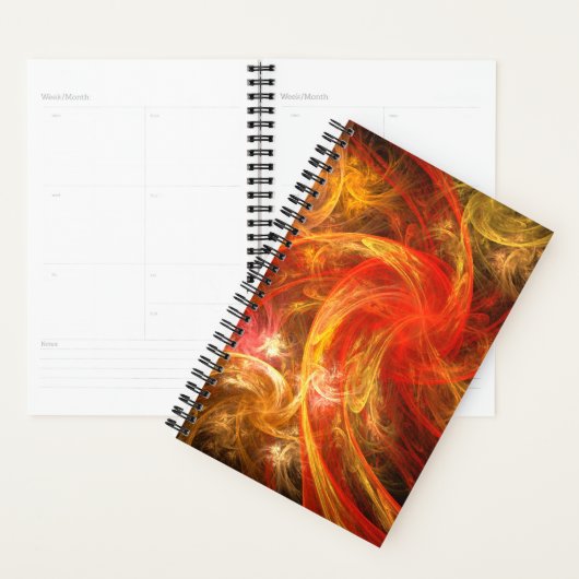 Firestorm Abstract Art Planner (Display)