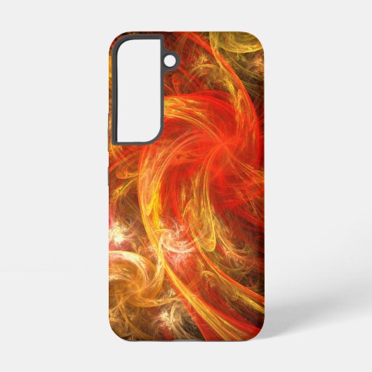 Firestorm Abstract Art Samsung Galaxy Hoesje (Achterkant)