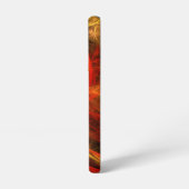 Firestorm Abstract Art Samsung Galaxy Hoesje (Linkerkant)