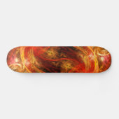 Firestorm Abstract Art Skateboard (Horizontaal)