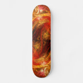 Firestorm Abstract Art Skateboard (Voorkant)