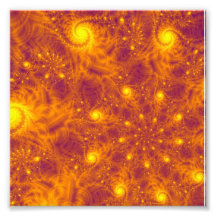 Firestorm Abstracte foto's afdrukken