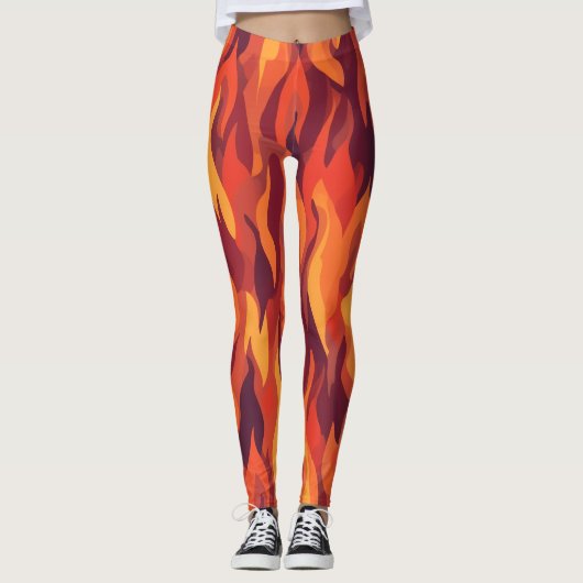 Firestorm Activewear Leggings (Voorkant)