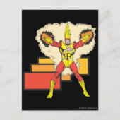 Firestorm in zijn element briefkaart (Voorkant)