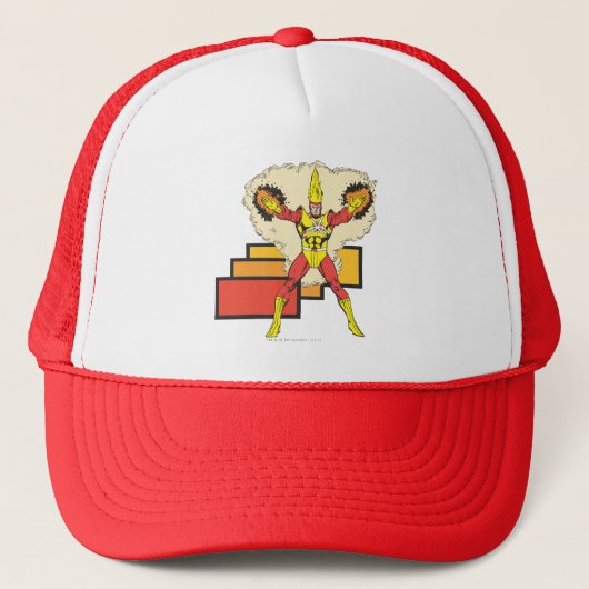 Firestorm in zijn element trucker pet (Voorkant)