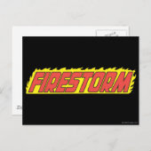 Firestorm Logo Briefkaart (Voorkant / Achterkant)