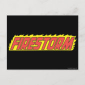 Firestorm Logo Briefkaart (Voorkant)