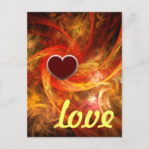 Firestorm Love Briefkaart