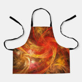 Firestorm Nova Abstract Art Apron Schort (Voorkant)