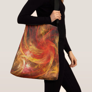 Firestorm Nova Abstract Art Cross-body Crossbody Tas