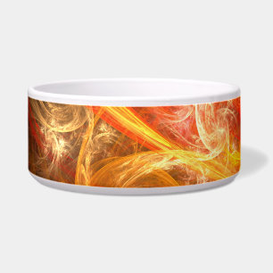 Firestorm Nova Abstract Art Dog Bowl Voerbakje