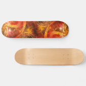 Firestorm Nova Abstract Art Skateboard (Horizontaal)