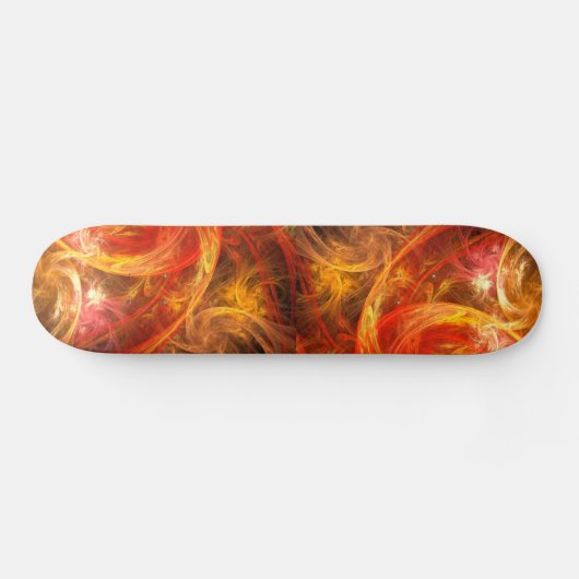 Firestorm Nova Abstract Art Skateboard (Horizontaal)