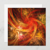 Firestorm Nova Abstracte Art (Voorkant / Achterkant)