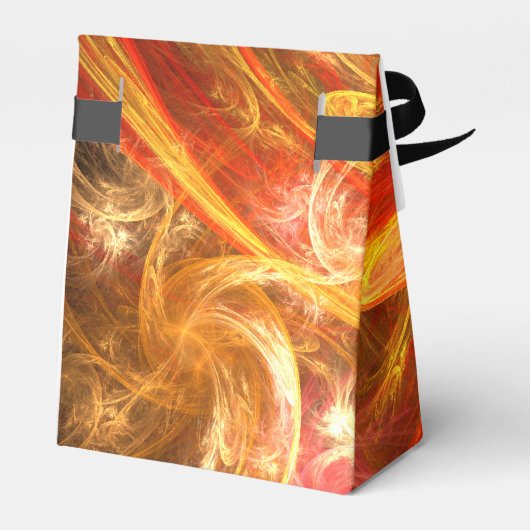 Firestorm Nova Abstracte Art Bedankdoosjes (Achterkant)