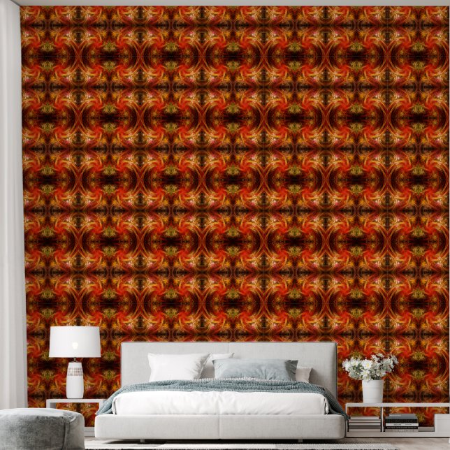 Firestorm Nova Abstracte Art Behang (Slaapkamer)