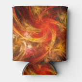 Firestorm Nova Abstracte Art Blikjeskoeler (Voorkant)