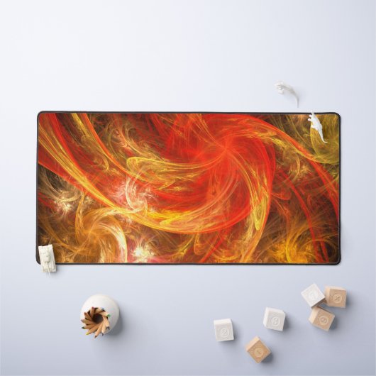 Firestorm Nova Abstracte Art Bureaumat (Kindertafel)