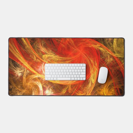 Firestorm Nova Abstracte Art Bureaumat (Keyboard & Muis)
