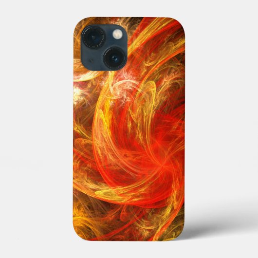 Firestorm Nova Abstracte Art Case-Mate iPhone Case (Achterkant)