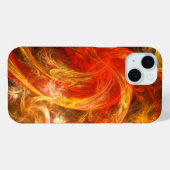 Firestorm Nova Abstracte Art Case-Mate iPhone Case (Achterkant (horizontaal))