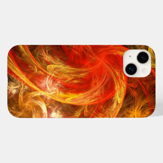 Firestorm Nova Abstracte Art Case-Mate iPhone Case (Achterkant (horizontaal))